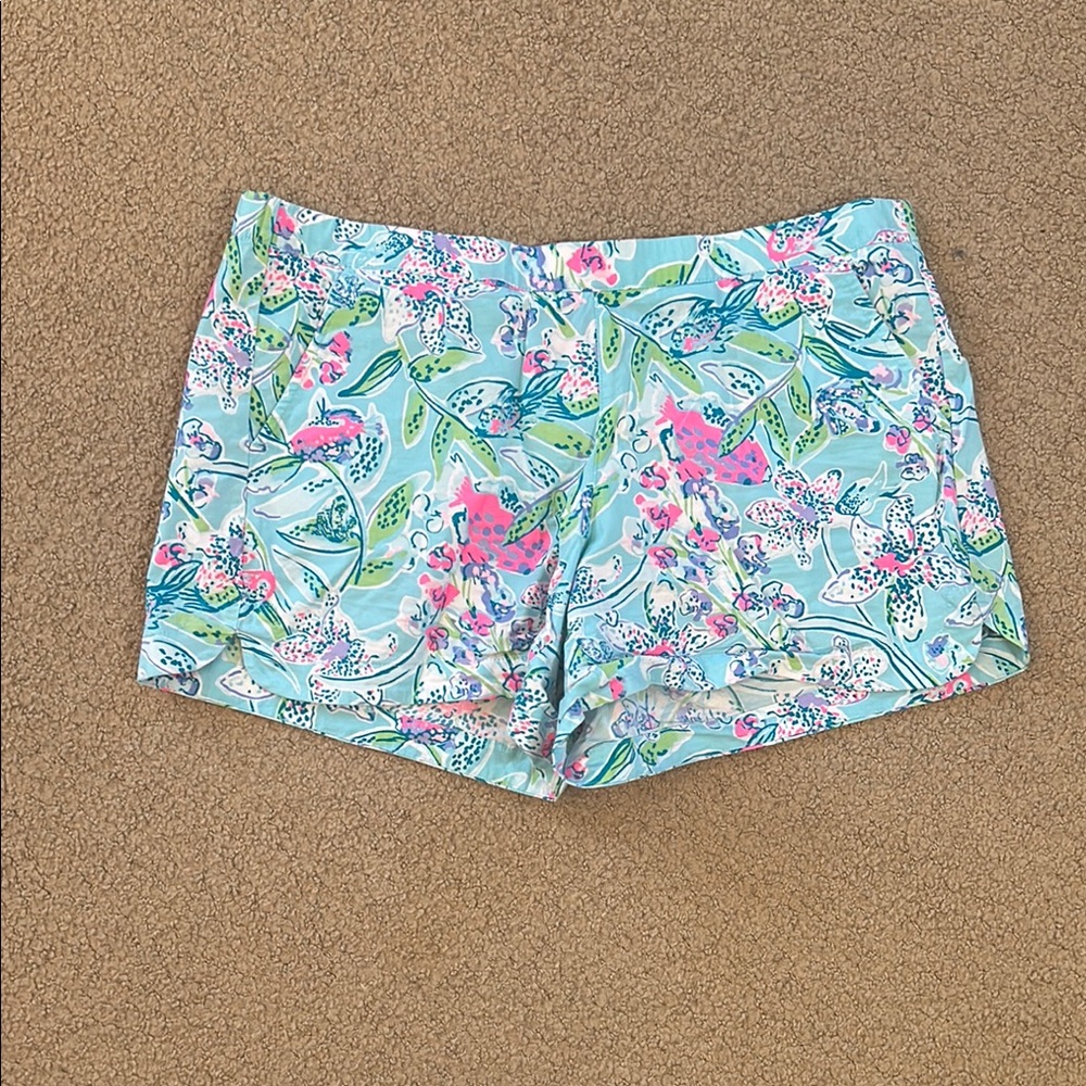 Lilly Pulitzer Floral Print Shorts